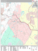 White Plains Digital Map Premium Style